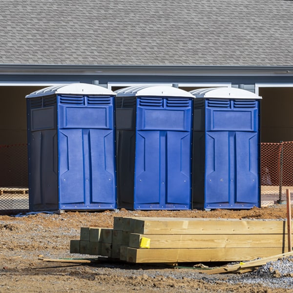 how far in advance should i book my portable restroom rental in Highland NE